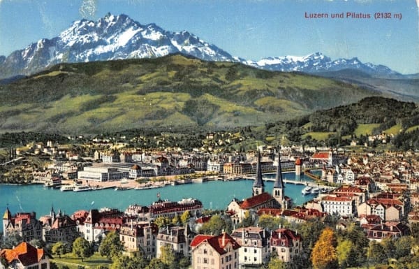 Luzern, und Pilatus