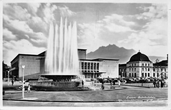 Luzern, Bahnhofplatz, Kunsthaus