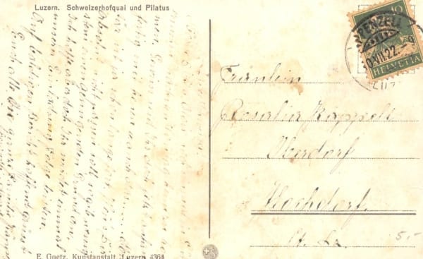 Luzern, Schweizerhofquai, Dampfschiffe – Bild 2