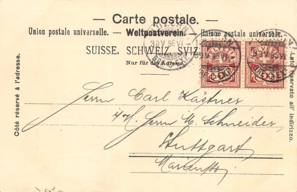 Luzern, Gruss aus Luzern, Löwendenkmal – Bild 2
