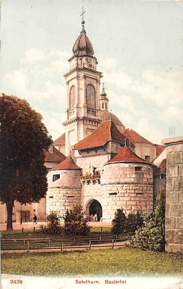 Solothurn, Baslertor und St. Ursusturm