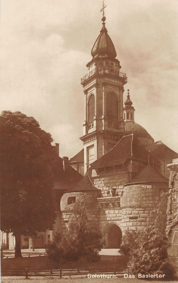 Solothurn, Baslertor und St. Ursusturm