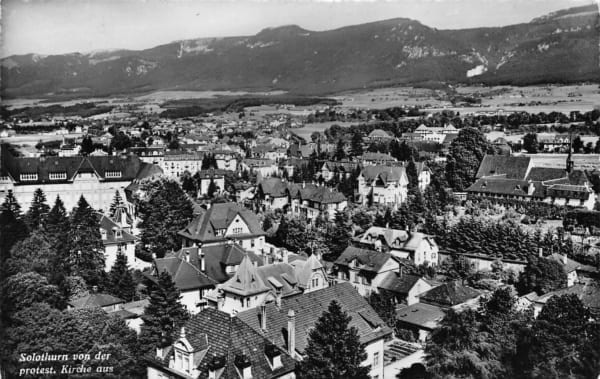 Solothurn, von der protestant. Kirche aus