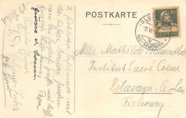 Solothurn, Cäcilienverein Bern, Jahresausflug 1924 – Bild 2