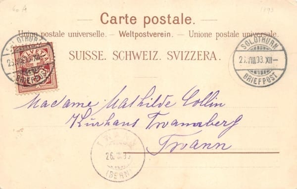 Solothurn, Gruss aus Solothurn, Litho – Bild 2