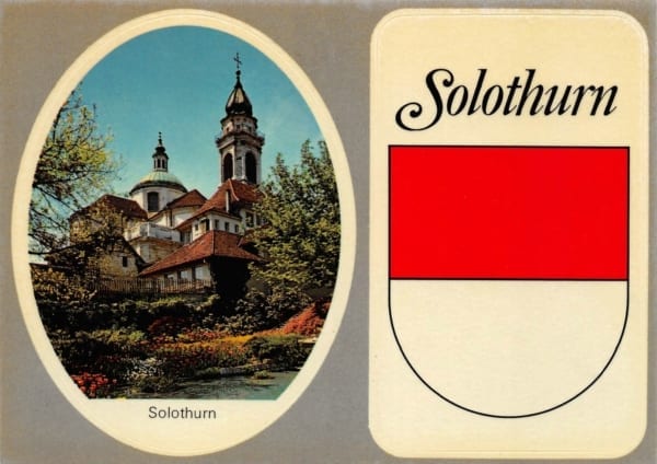 SO - Solothurn, Selbstklebend, St. Ursenkathedrale