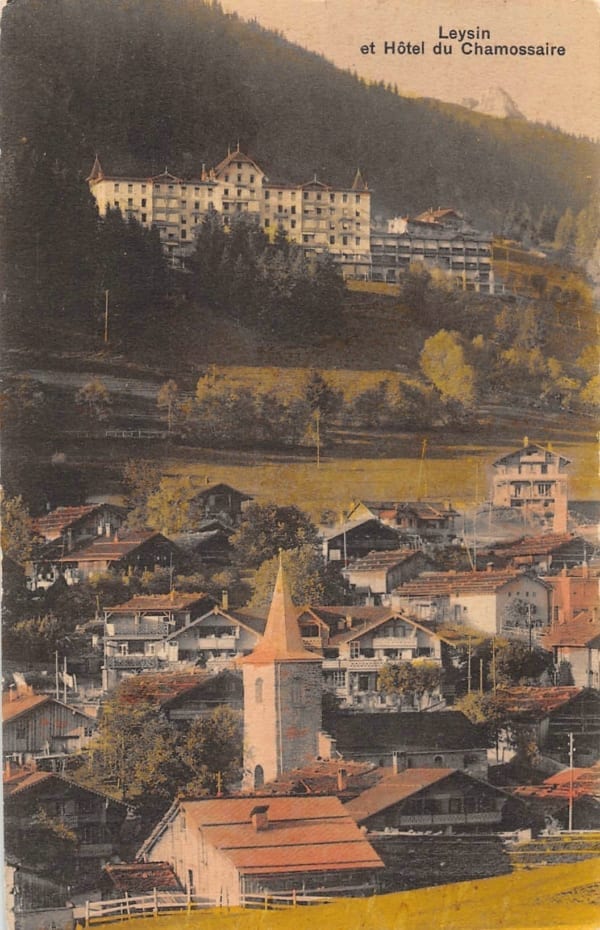 Leysin, Hotel du Chamossaire
