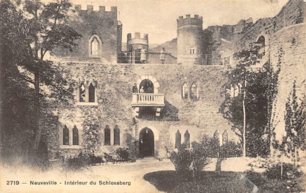 La Neuveville, Intérieur du Schlossberg