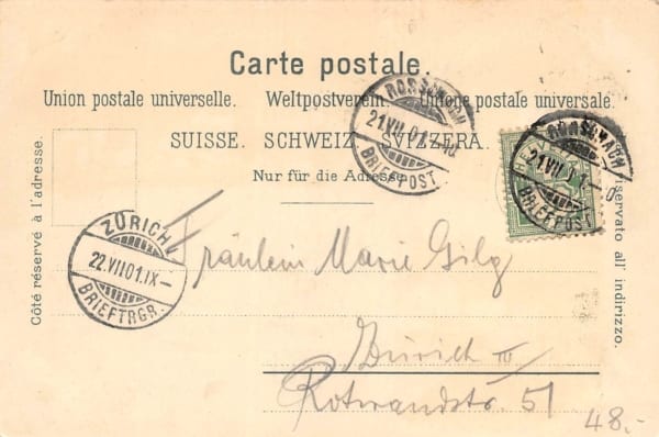 Rorschach, Gruss aus Rorschach, Villa Seefeld – Bild 2
