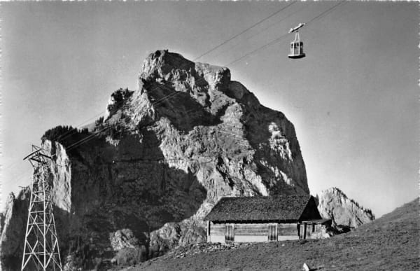 Rickenbach SZ, Seilbahn Rickenbach-Rotenfluh