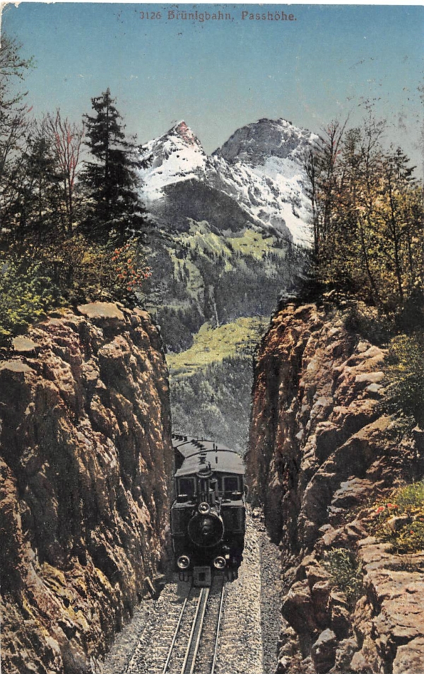 Brünigbahn, Passhöhe
