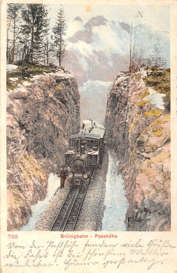 Brünigbahn, Passhöhe
