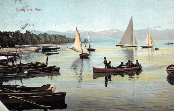 Ouchy, le Port, Segelboote