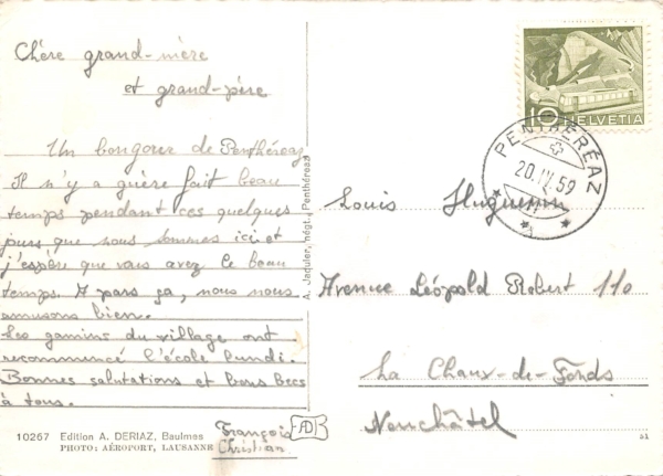 Penthéréaz, Luftaufnahme – Bild 2