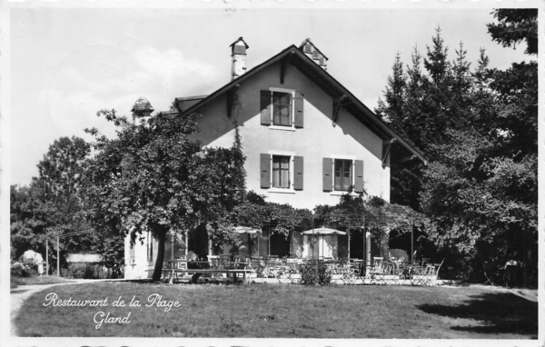 Gland, Restaurant de la Plage