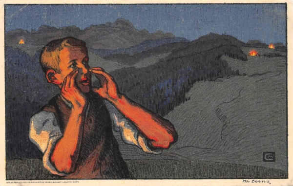 Bundesfeierkarte Nr.43, Entwertet, Kat. 60.-