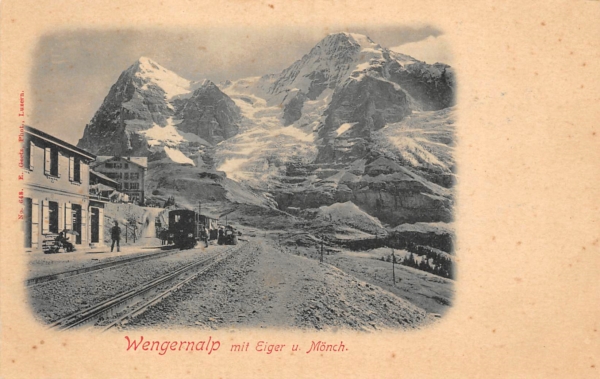 Wengernalp, Eiger und Mönch