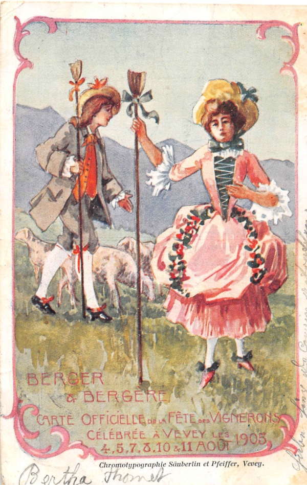 Vevey, Fête des Vignerons 1905