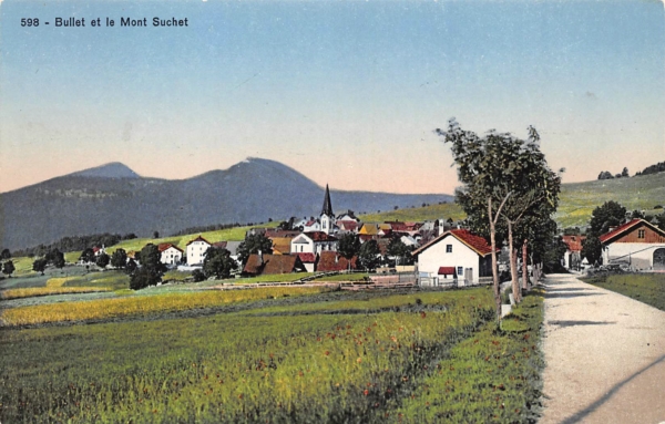 Bullet et le Mont Suchet