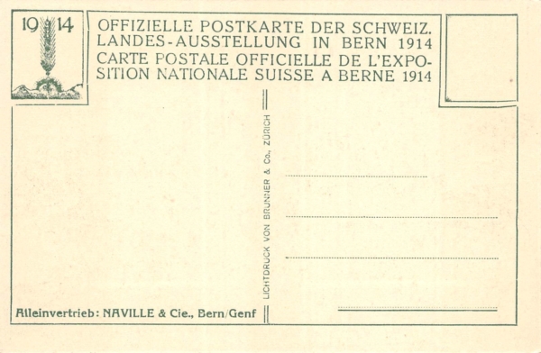 Bern, Landesausstellung 1914, Restaurant Studerstein – Bild 2