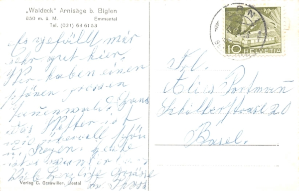 Biglen, Waldeck Arnisäge bei Biglen – Bild 2