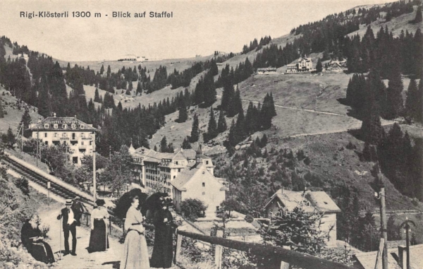 Rigi-Klösterli, Blick auf Staffel