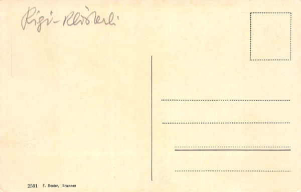 Rigi-Klösterli, Blick auf Staffel – Bild 2