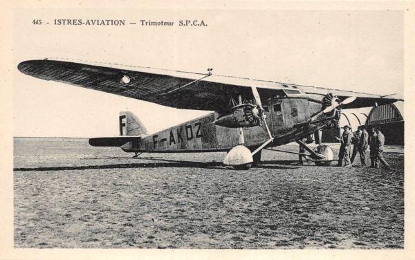 Istres Aviation, Trimoteur S.P.C.A.