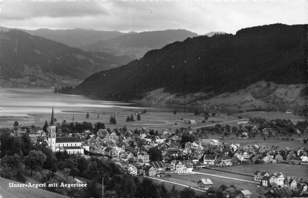 Unterägeri mit Aegerisee