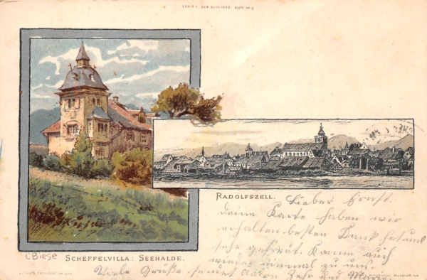 Radolfzell, Scheffelvilla Seehalde