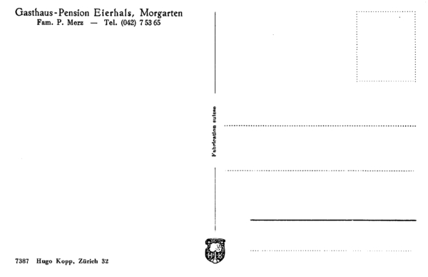 Morgarten, Restaurant Eierhals – Bild 2