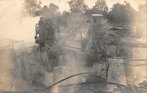 Horn TG, Brand Sägerei Horn 1924