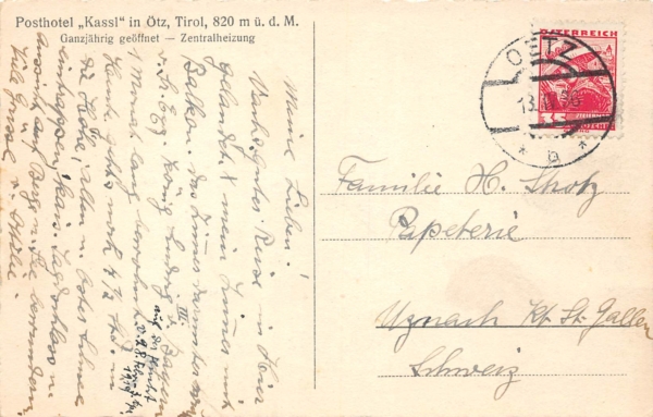 Oetz im Tirol, Posthotel Kassl – Bild 2