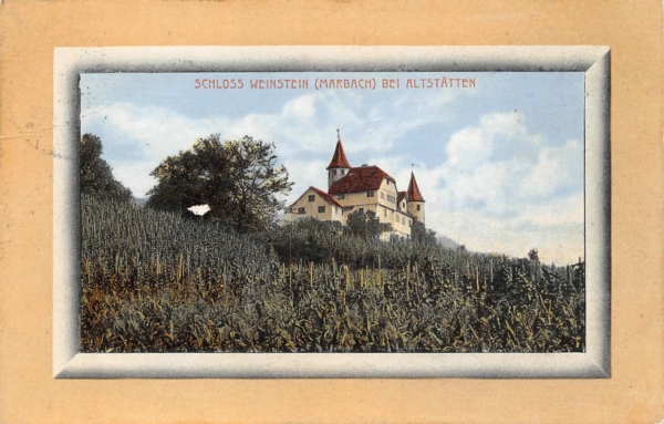 Marbach SG bei Altstätten, Schloss Weinstein