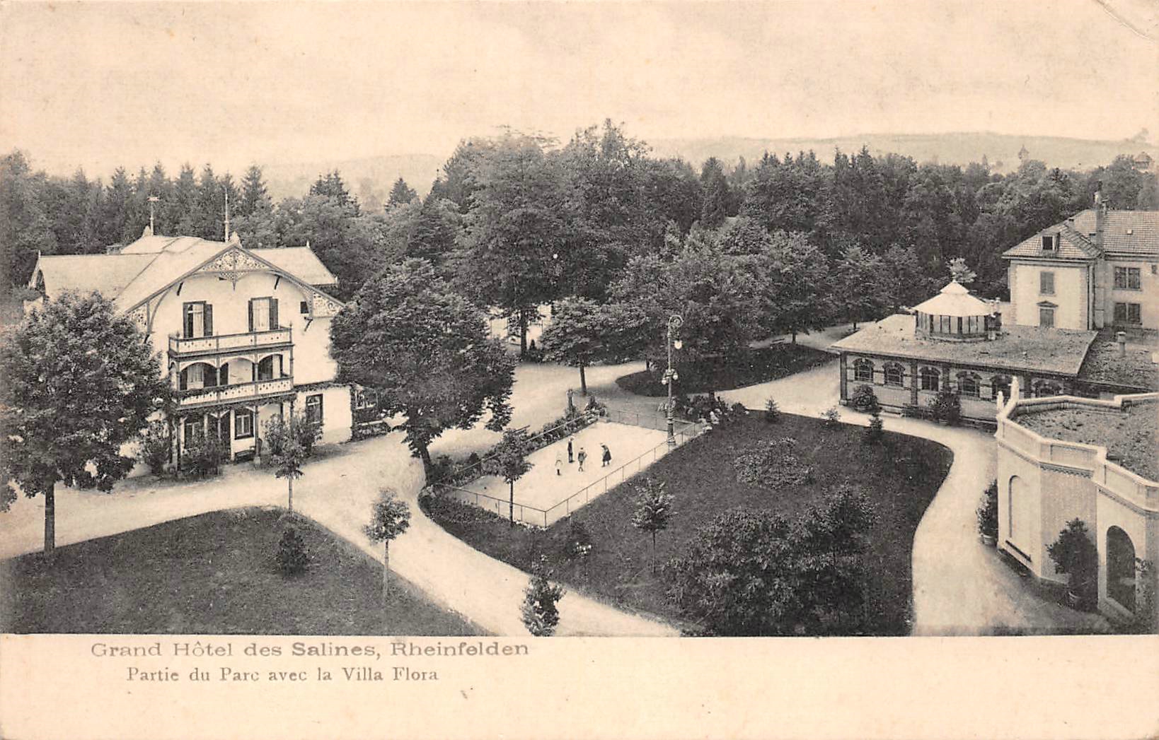 Rheinfelden, Grand Hotel des Salines, Parkpartie