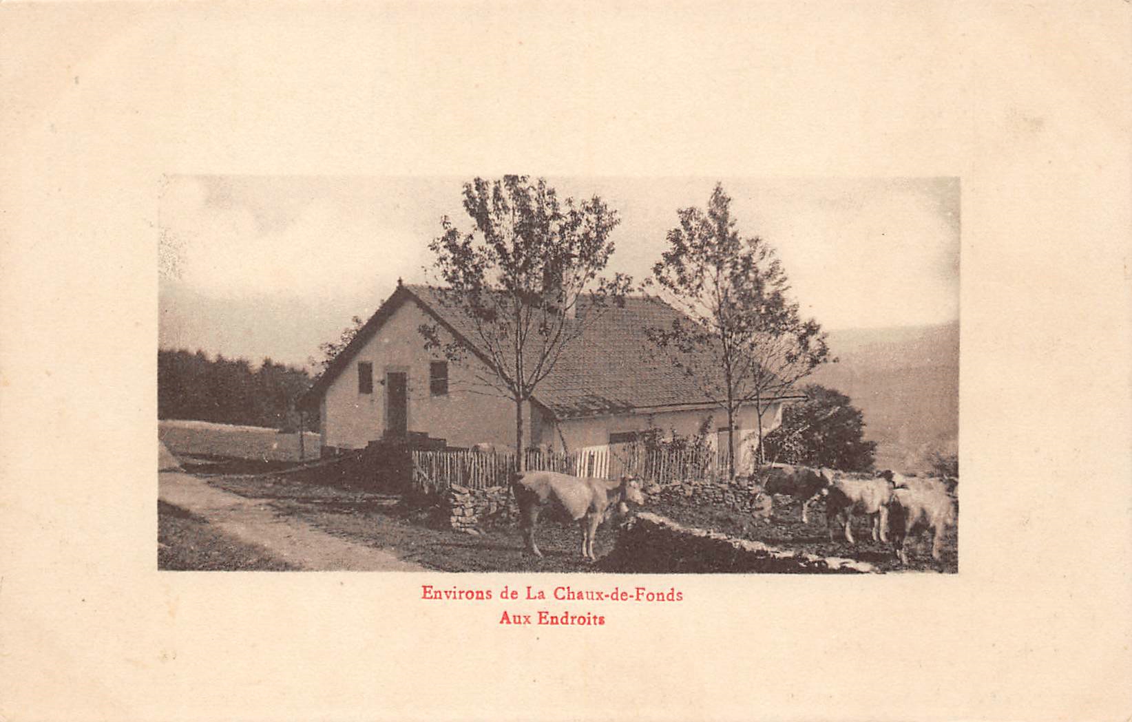 La Chaux de Fonds, Aux Endroits