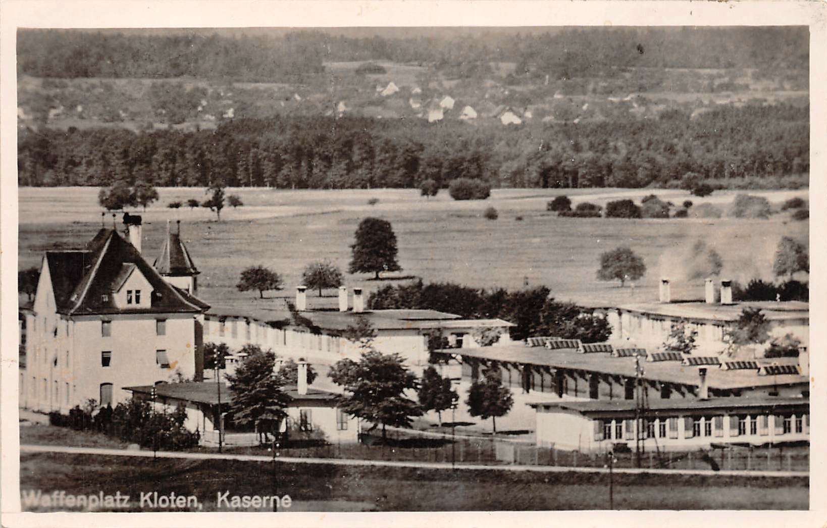 Bülach, Waffenplatz Kloten, Kaserne