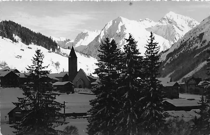 Klosters, im Abendlicht