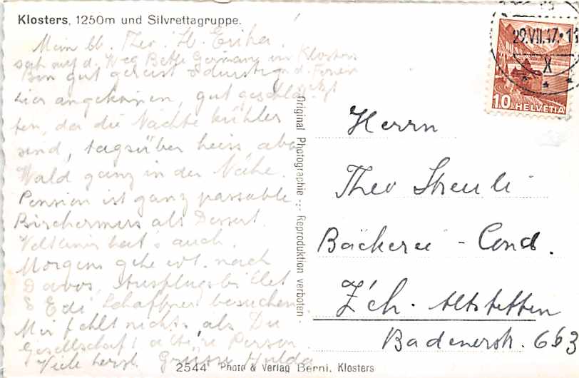 Klosters, Silvrettagruppe