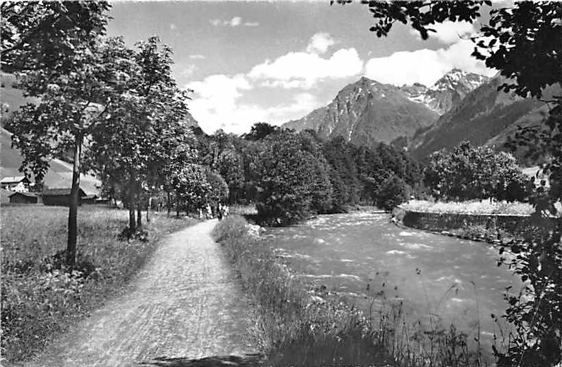 Klosters, Spazierweg an der Landquart
