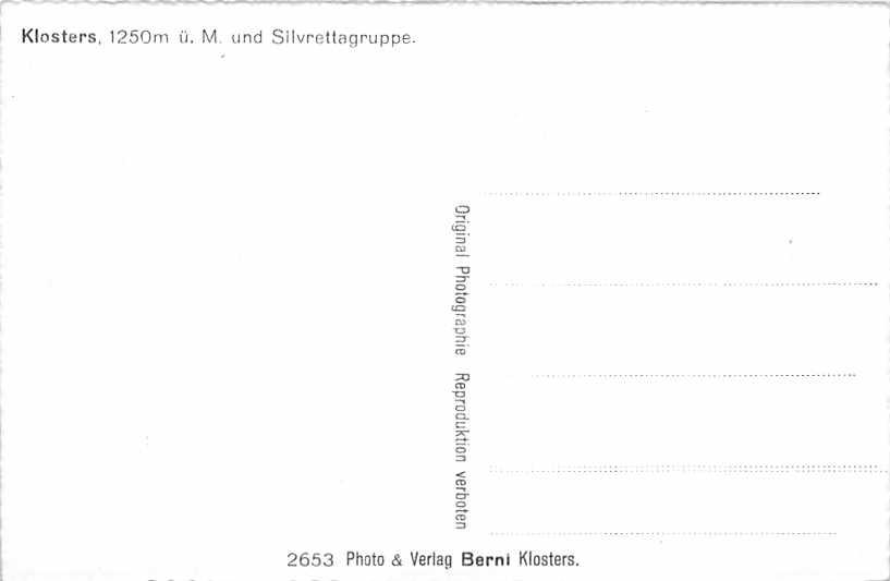 Klosters, Silvrettagruppe