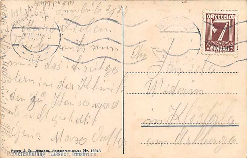 Innsbruck, mit Serlesspitze