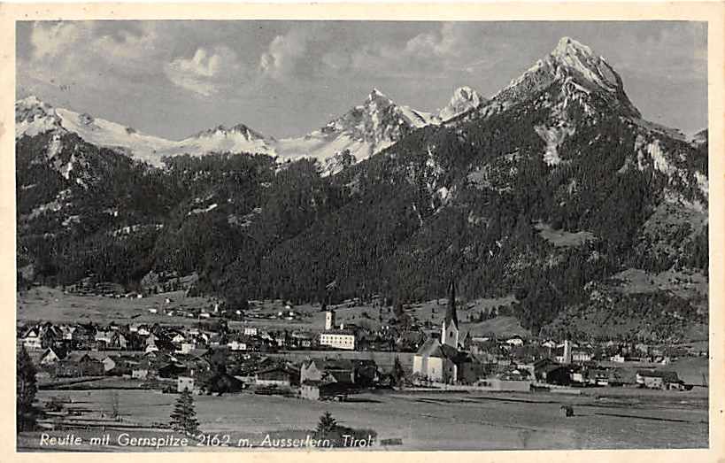 Reutle, mit Gernspitze, Ausserfern, Tirol