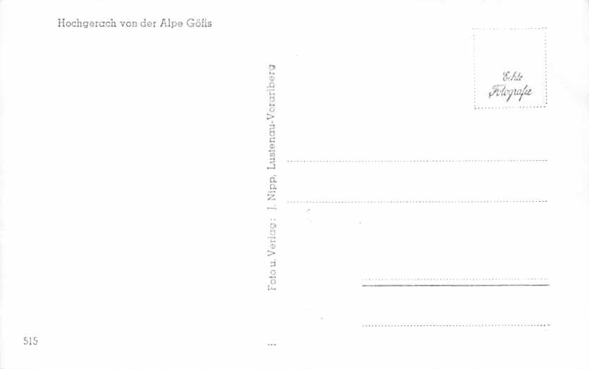 Hochgerach von der Alp Götis