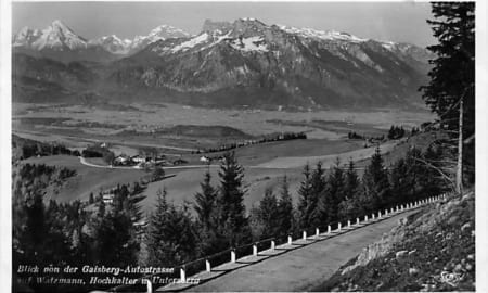 Gaisberg Autostrasse, Watzmann, Hochkalter