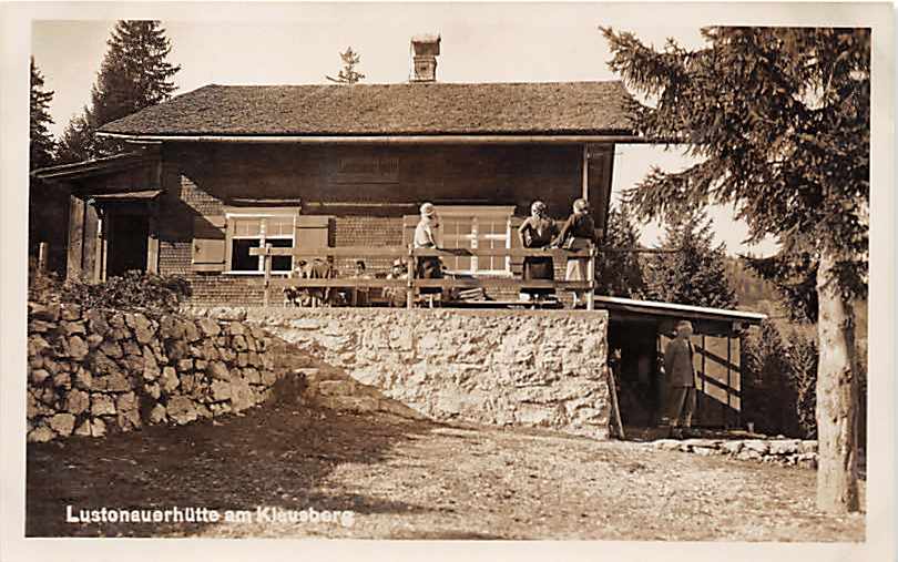 Lustonauerhütte am Klausberg