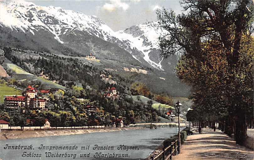 Innsbruck, Pension Kayser, Schloss Weiherburg
