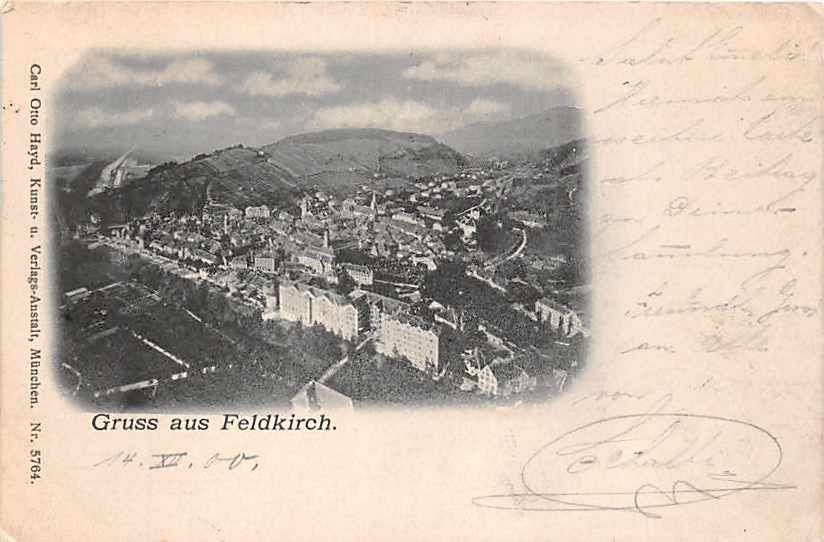 Feldkirch, Gruss aus Feldkirch