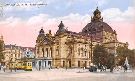 Frankfurt a.M., Schauspielhaus, Tram