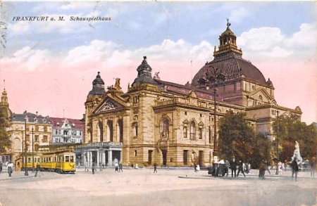 Frankfurt a.M., Schauspielhaus, Tram
